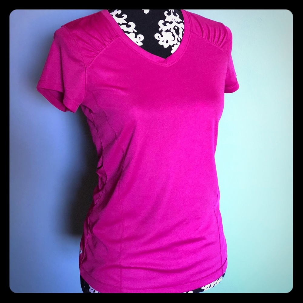 DANSKIN DRI•MORE V Neck T-shirt